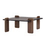 Nordure Mesa de Café Marais - Lotus, Venezia Walnut